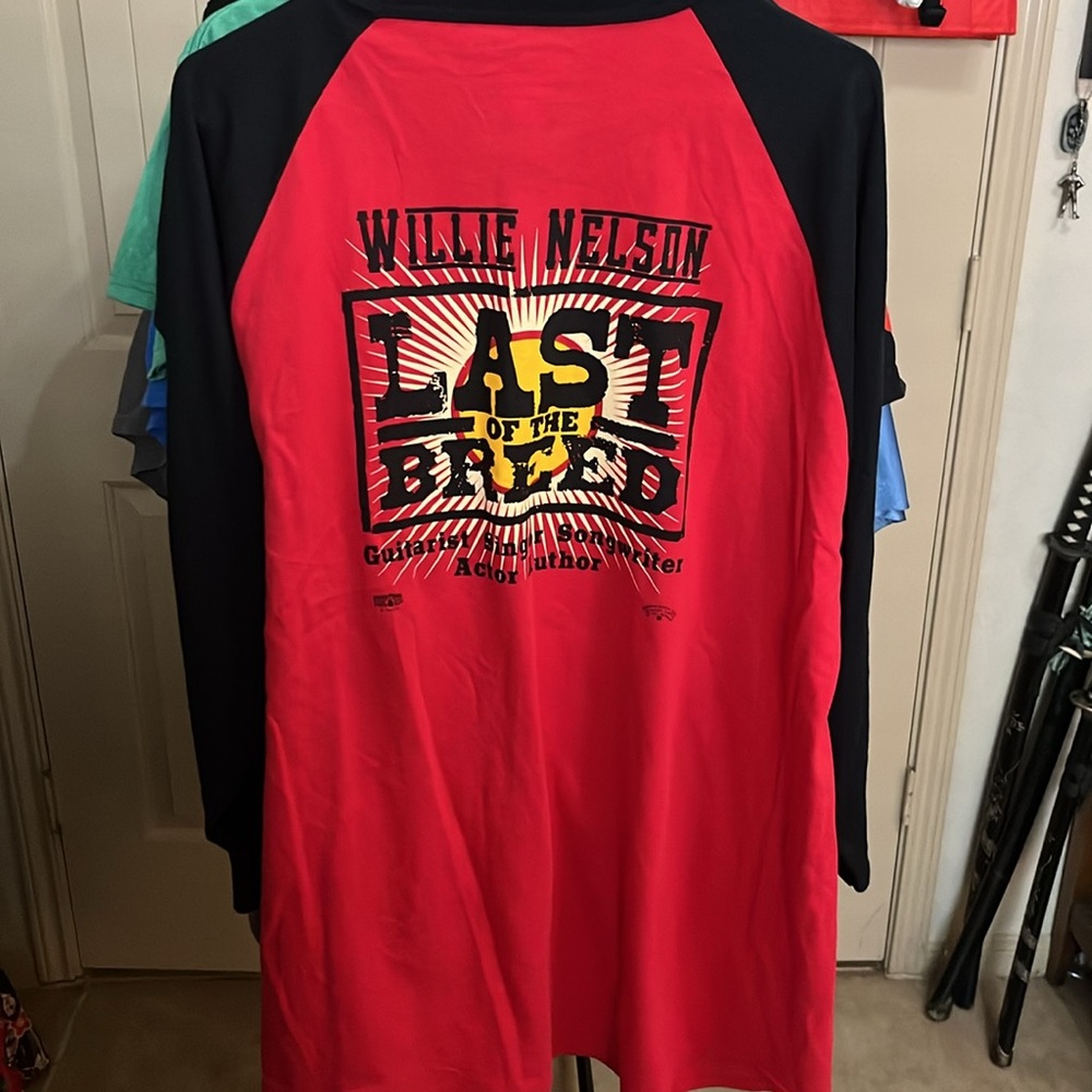 Willie Nelson Last of the Breed XL Long Sleeve Shirt - Picture 5 of 5